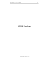 CS304_Handouts (Updated).pdf